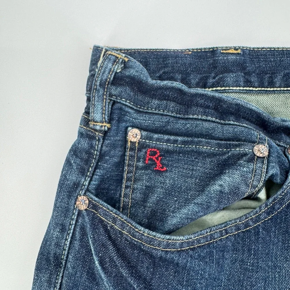 Polo Ralph‎ Lauren Classic Fit Jeans Men's 40x32 Dark Wash Denim Pony Logo
